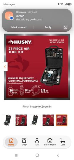 Brand new air tool set