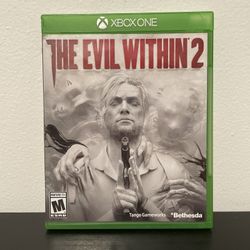The Evil Within 2 Xbox One Video Game CIB Complete Horror Survival Bethesda 2017