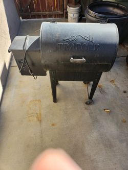 Traeger pellet smoker