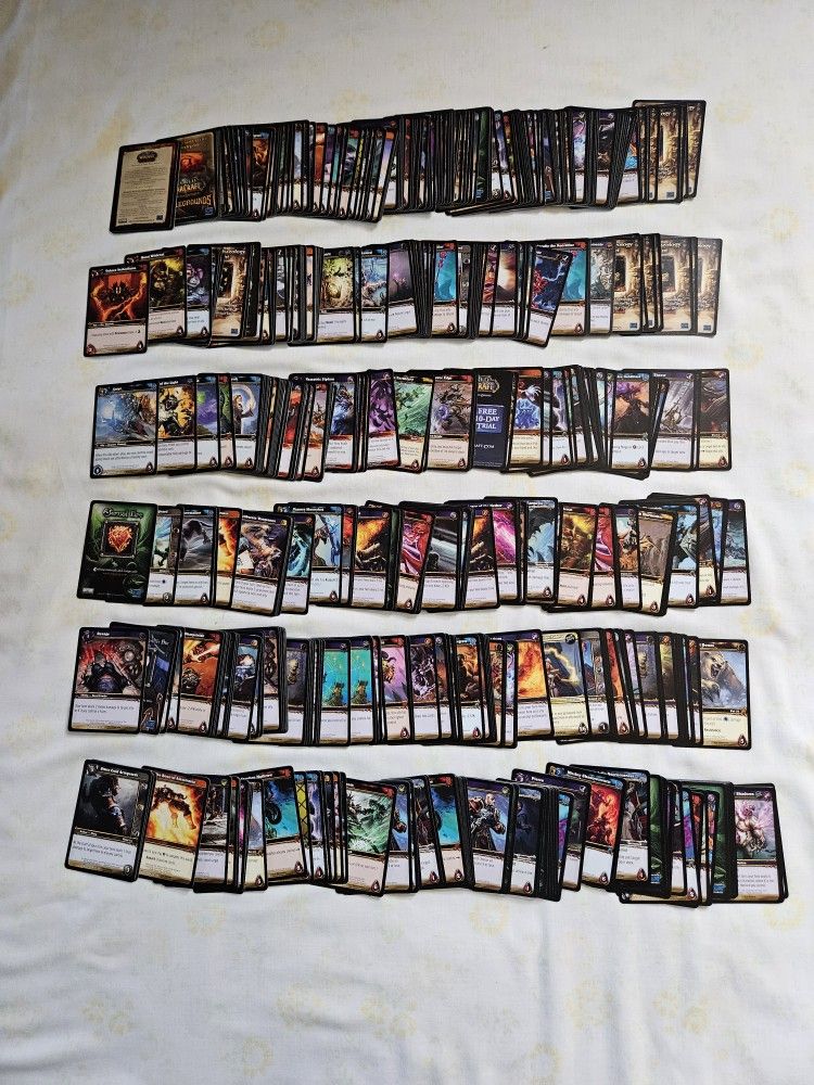 World Of Warcraft 1000 Plus Cards All For $65
