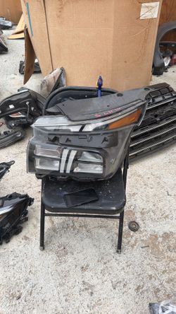 Santa Fe headlight 2024