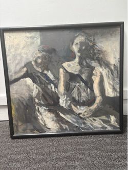 Bluebells Goodbye by James McGarrell 1962, oil on canvas 30x32