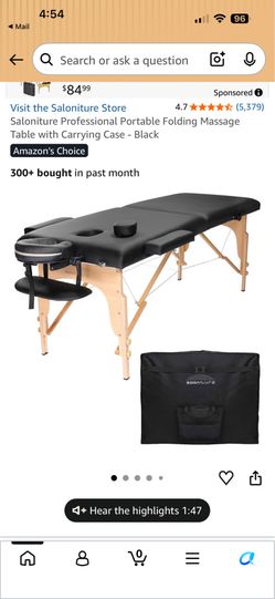 Soloniture Professional Portable Massage Table