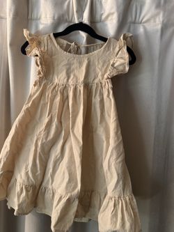 Toddler cotton linen dress