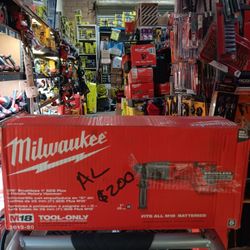Milwaukee M18 Brushless 1" SDS Plus D-Handle Rotary Hammer.  Tool-Only 