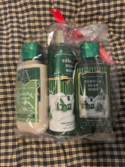 Vanilla Bean Noel Bath&BodyWorks Gift Set