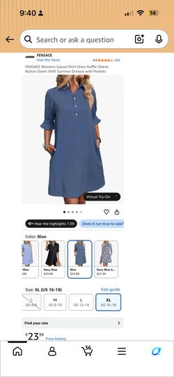 Women dress XL