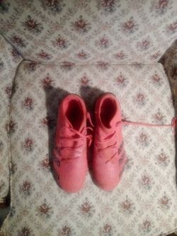Red Adidas Predator Indoor Boots Mens Size 7.5