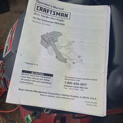 Craftsman Riding Mower 