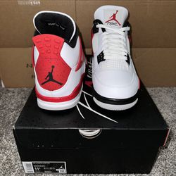 Nike Air Jordan 4 Red Cement Sz 11.5 DS 