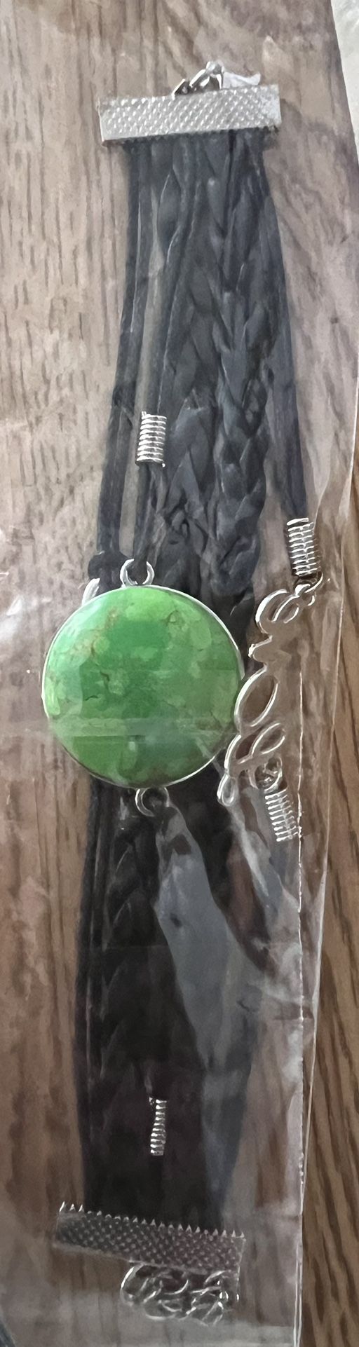 Green Turquoise Love Bracelet