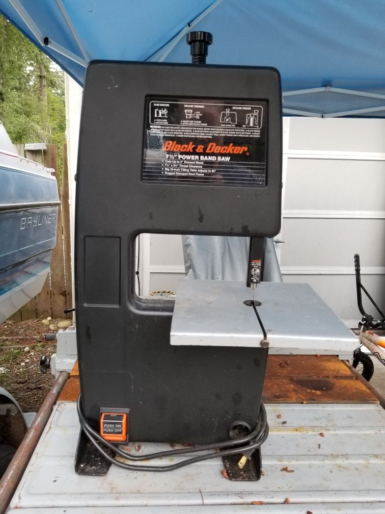 Black and decker 7.5 band deals saw