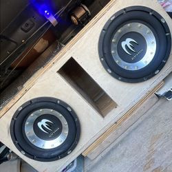 10s Crunch 400 Watts Each