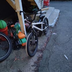 Messed Up Back Tire And Rusty