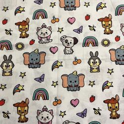 4 Yards Of Fabric-Excellent Condition 