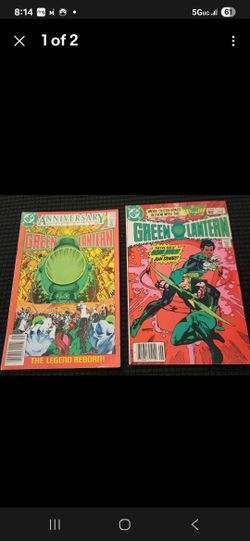 Lot Of 2 DC Comics Green Lantern #121 #200