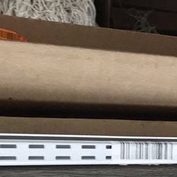 ClosetMaid 2812 ShelfTrack 84-Inch Standard, White Pair/ 2 Piece 