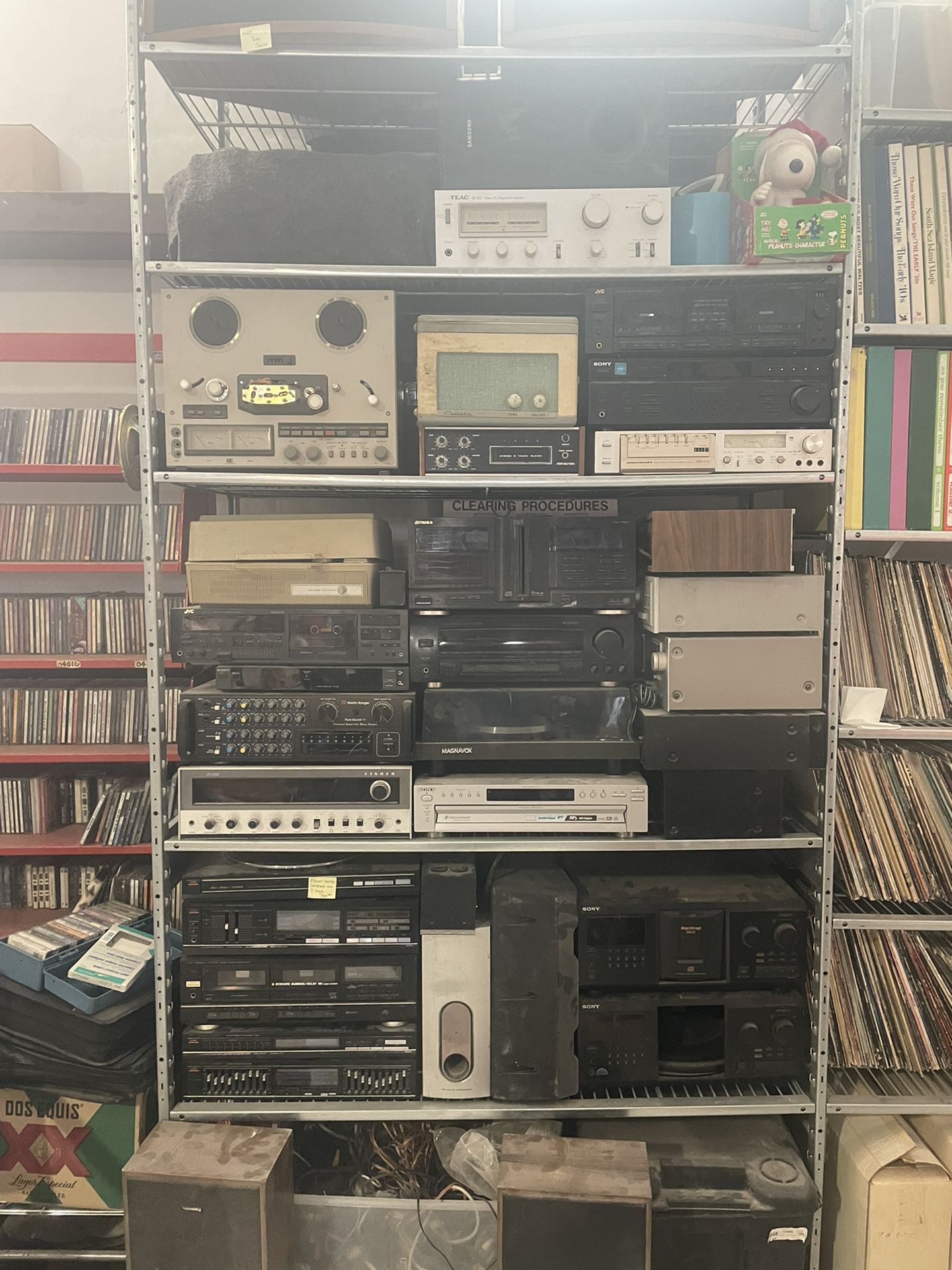 Vintage Stereo System  And Electronics 