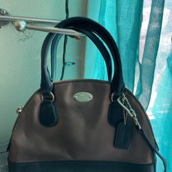 Coach Cora Domed Satchel Cross Body Handbag Shoulder Bag