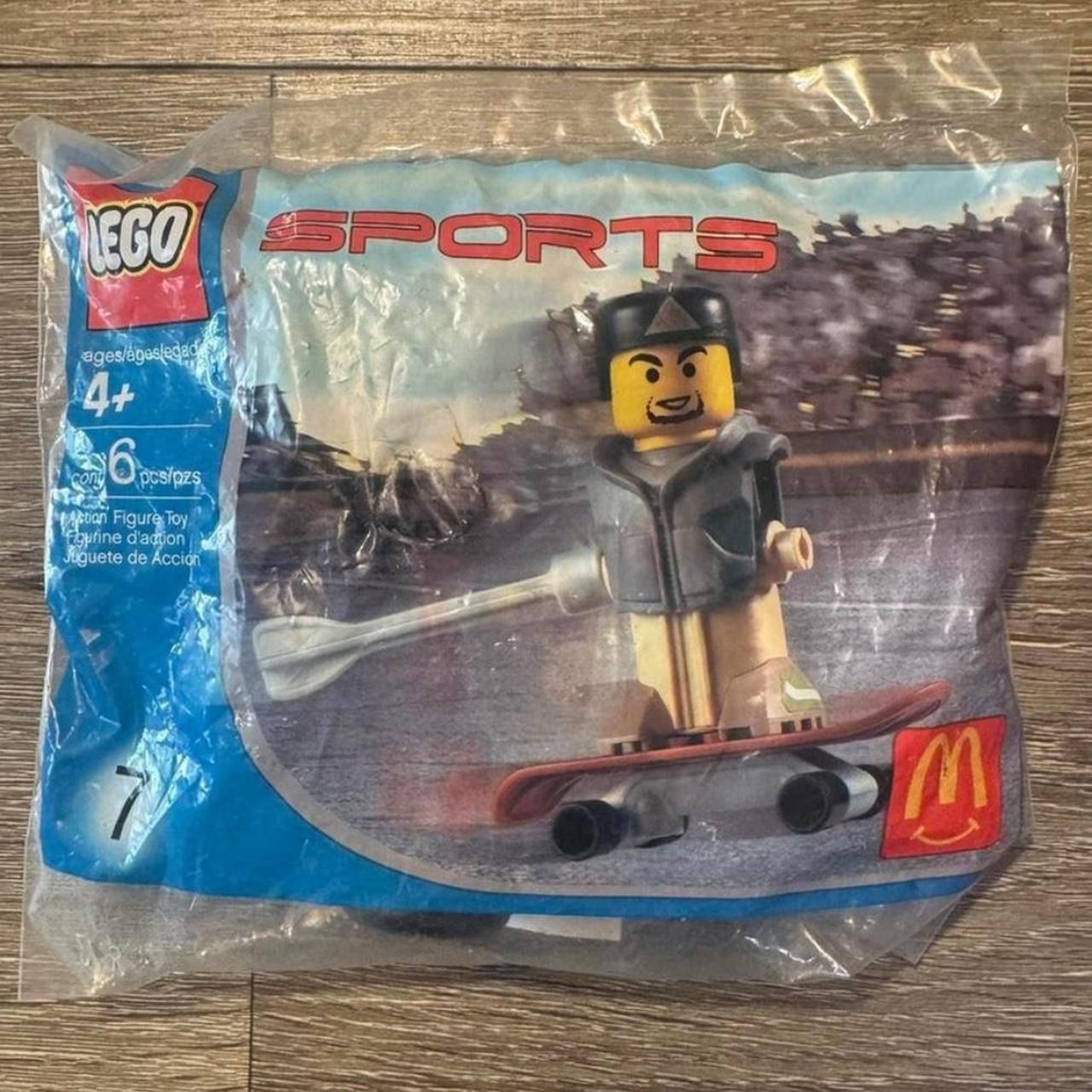 McDonalds Happy Meal Toy Lego Sports #7 Skateboarder New In Bag 2004
