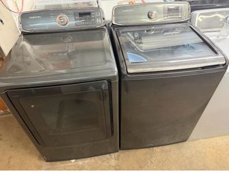 Samsung washer and Samsung electric dryer