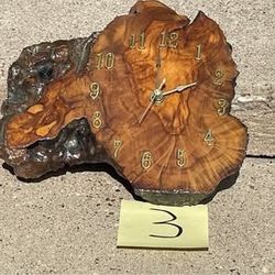 Handmade Driftwood Clock