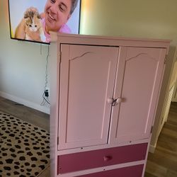 Pink Dresser 