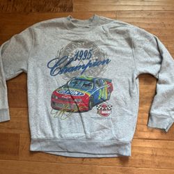 Hollister NASCAR crewneck sweater