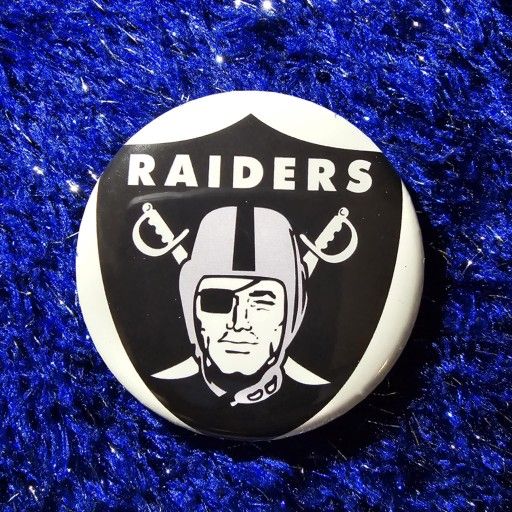 Custome Pins $3 Each 5 For $10 Raiders 