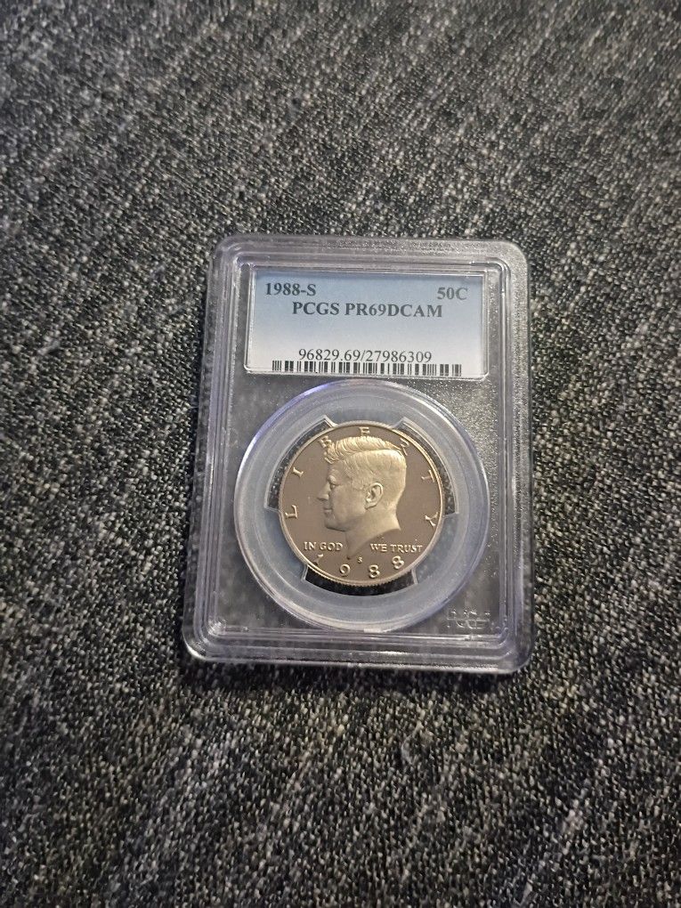 1988-S
50C
PCGS PR69DCAM
