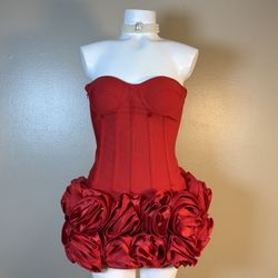 Cromsin Rose Dress