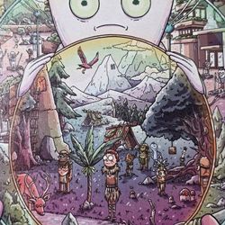 Rick And Morty Miniverse Canvas Print
