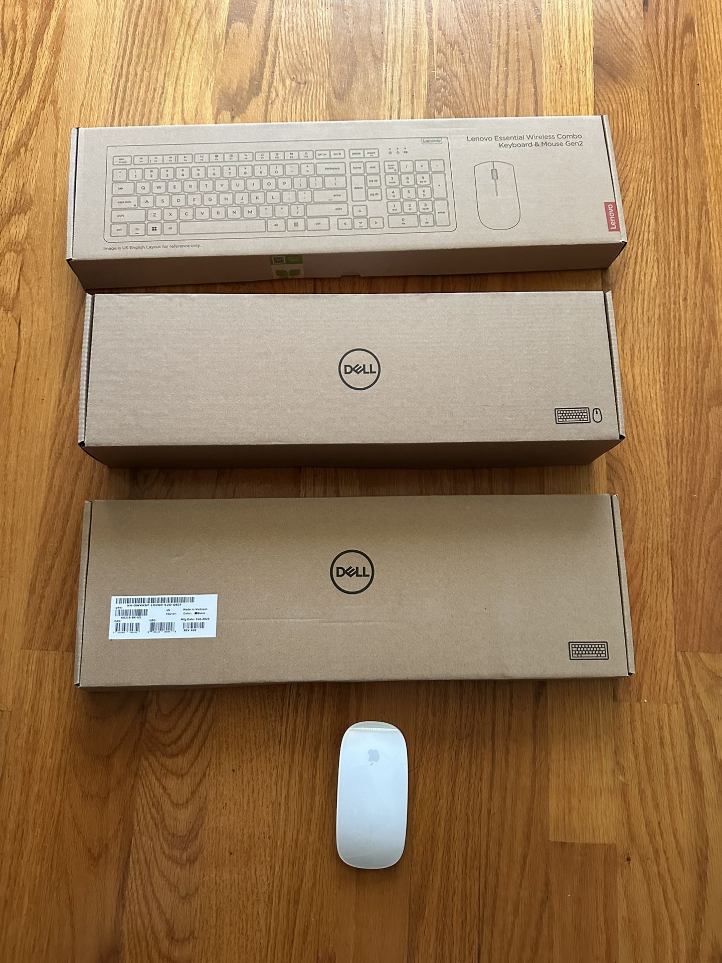 Dell Lenovo Apple Magic Mouse 2 &/or Keyboard Wireless Bluetooth for iPad MacBook iMac Laptop Desktop or Mac Mini