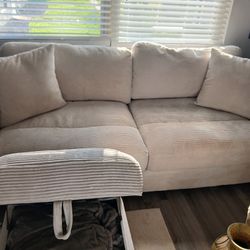 Sofa And Storage Ottoman
