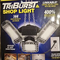 TriBurst Shop Light 144 High Intensity Led Bulbs 