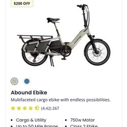 Abound E-bike Multi Cargo