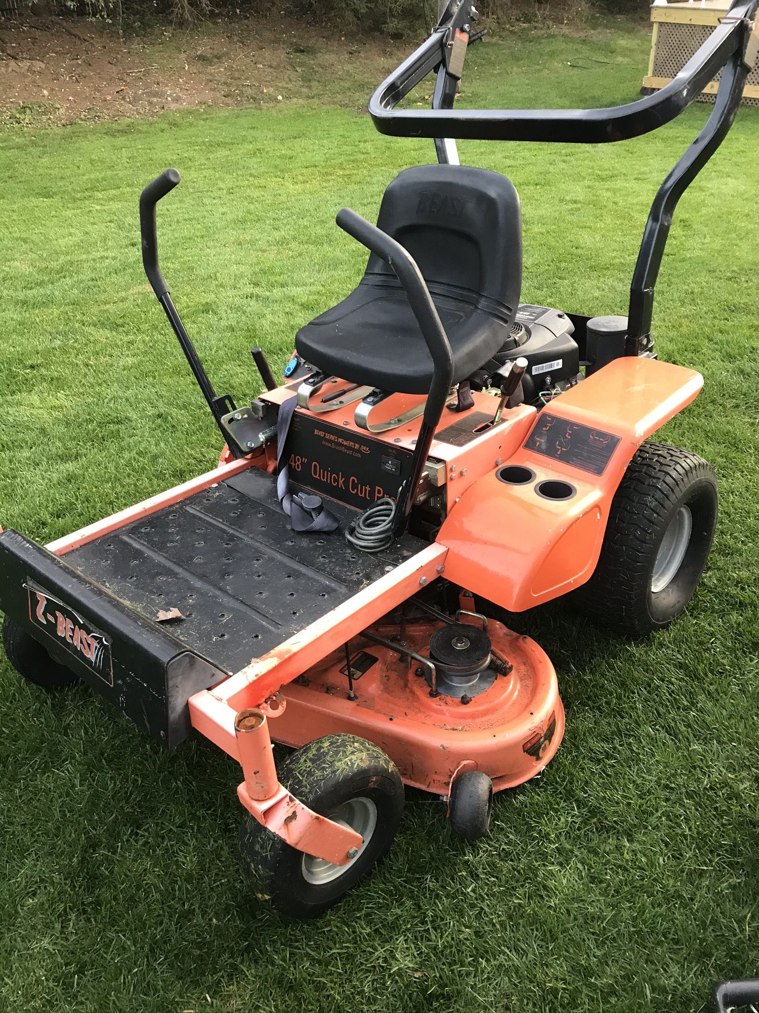 Z Beast Zero Turn Mower. 48in. for Sale in Stony Brook, NY OfferUp