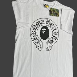 BAPE x CHROME HEART TEE