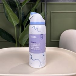 owala 24oz/32OZ Insulated Stainless Steel Water Bottle Double-Layer Kettle With Straw Vacuum Flasks For Sports Travel