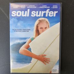 Soul Surfer (DVD, 2011) The Incredible Story Of Bethany Hamilton
