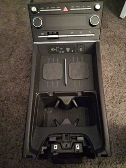 center console trim assembly for a 2024–2026 Hyundai Santa Fe.