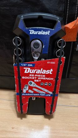 Duralast 22-Piece 1/4" Drive Socket Wrench Set