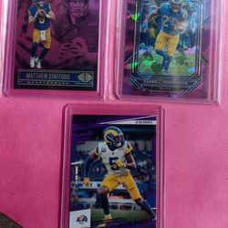 LA RAMS Football Cards
