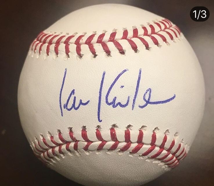 Ian Kinsler Signed Baseball (Autographs) - Rangers/Red Sox