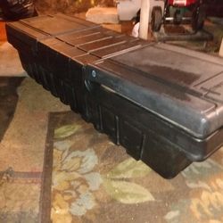 Full Size Tuff-box Tool Box With Sliding Tray, And Dual Locks.