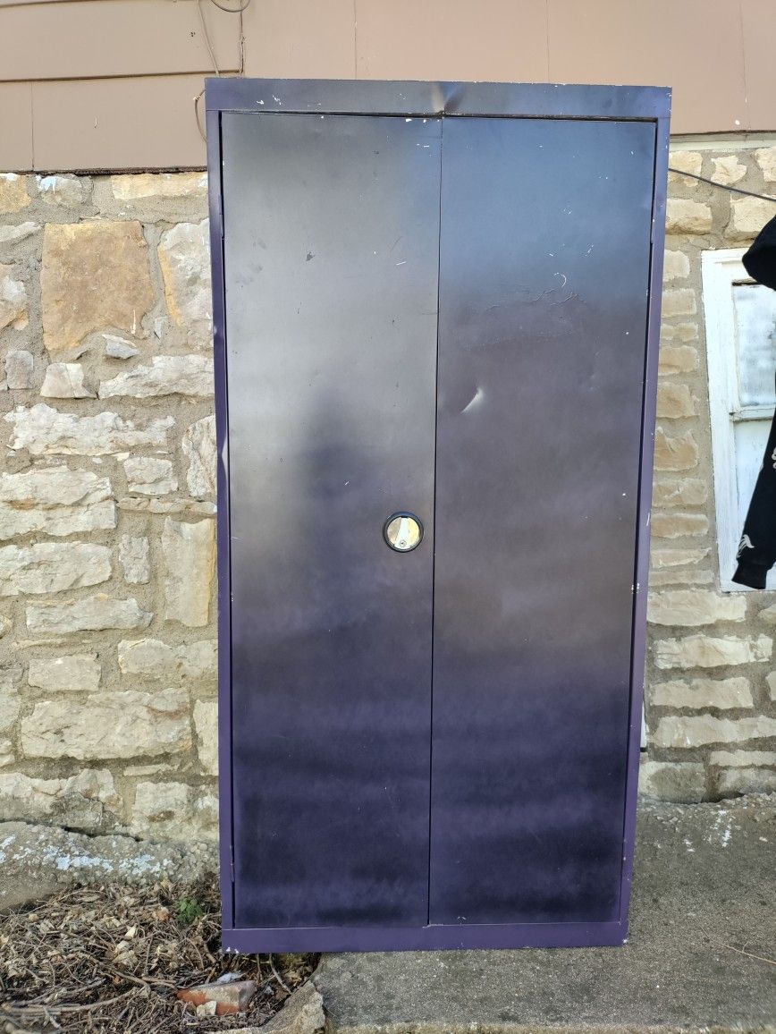36" Wide X 72" Tall X 18" Deep Metal Storage Cabinet