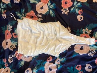 White One Piece Top