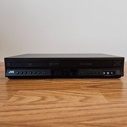 JVC HR-XVC11B DVD/VCR VHS Combo Player, Fully Tested & Working