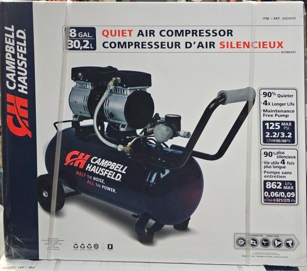 Air compressor Campbell Hausfeld 8 Gal