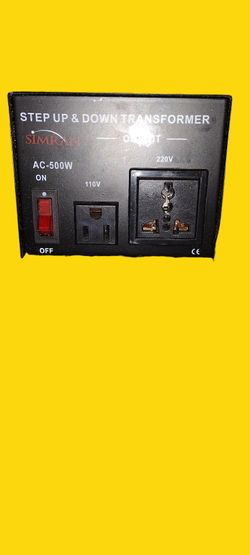 Step Up and Down Transformer AC-500 Watts